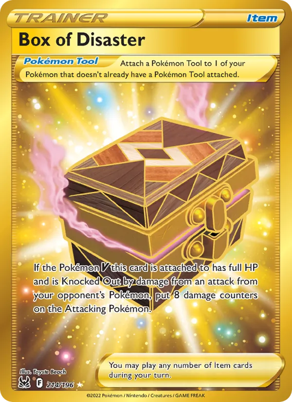 Box of Disaster, holofoil (swsh11-214_h)