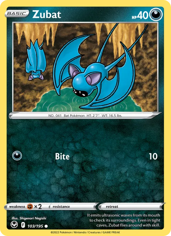Zubat, normal (swsh12-103)