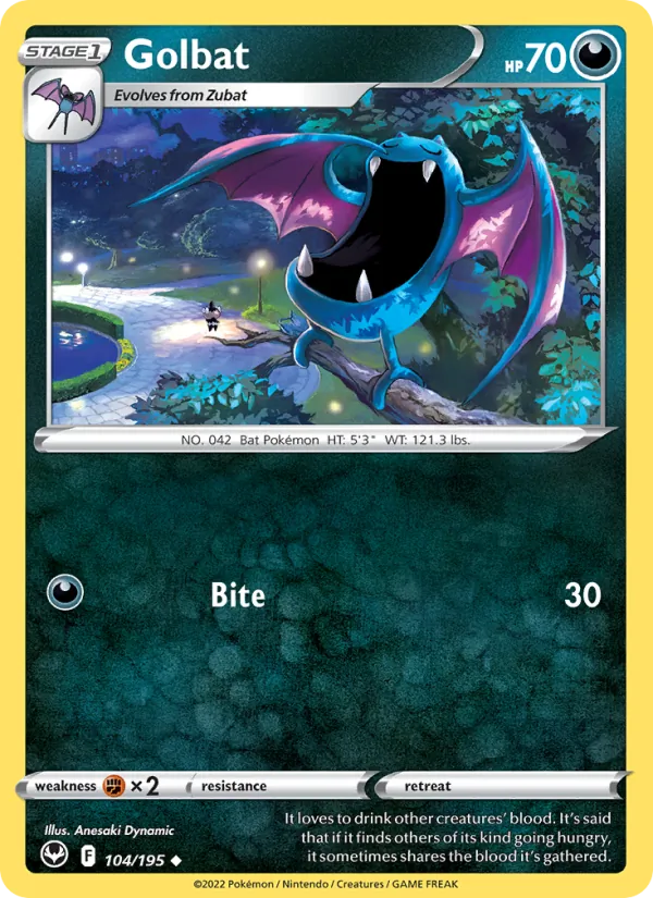 Golbat, normal (swsh12-104)
