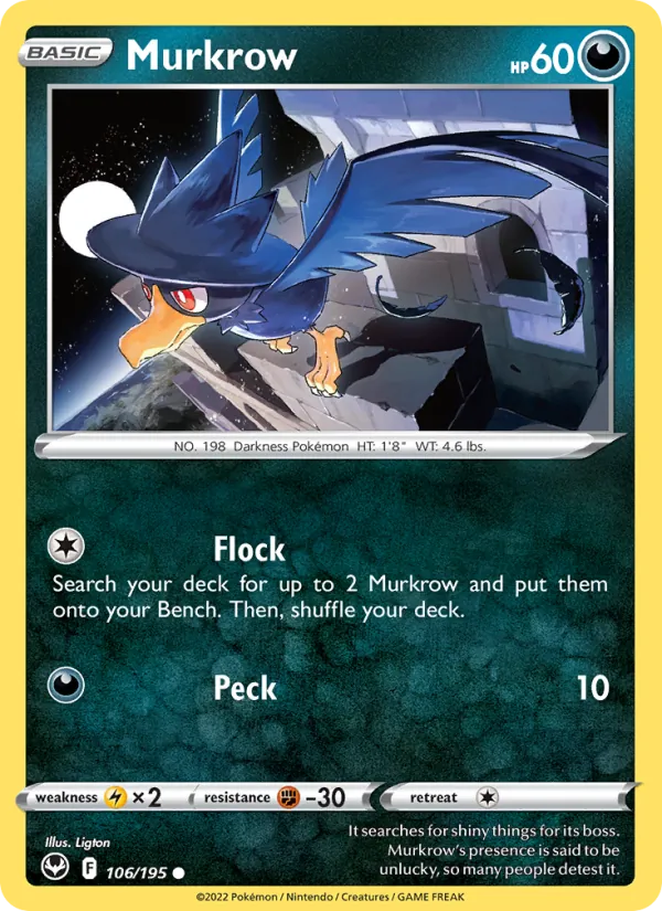 Murkrow, normal (swsh12-106)