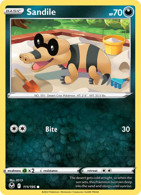 Sandile, normal (swsh12-111)