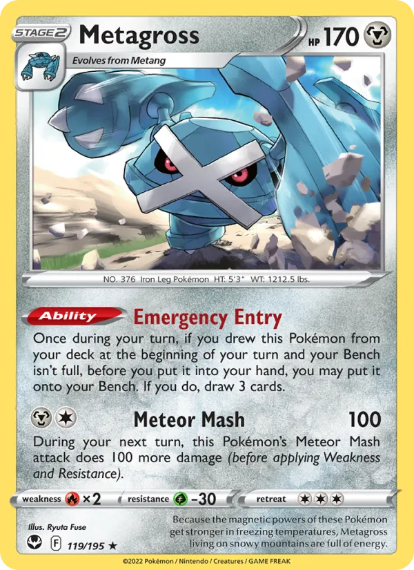 Metagross, holofoil (swsh12-119_h)