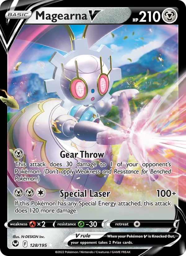 Magearna V, holofoil (swsh12-128_h)