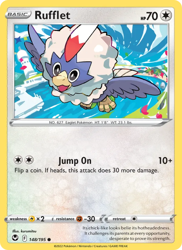 Rufflet, normal (swsh12-148)