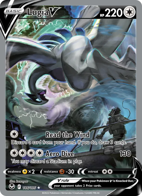 Lugia V, holofoil (swsh12-186_h)