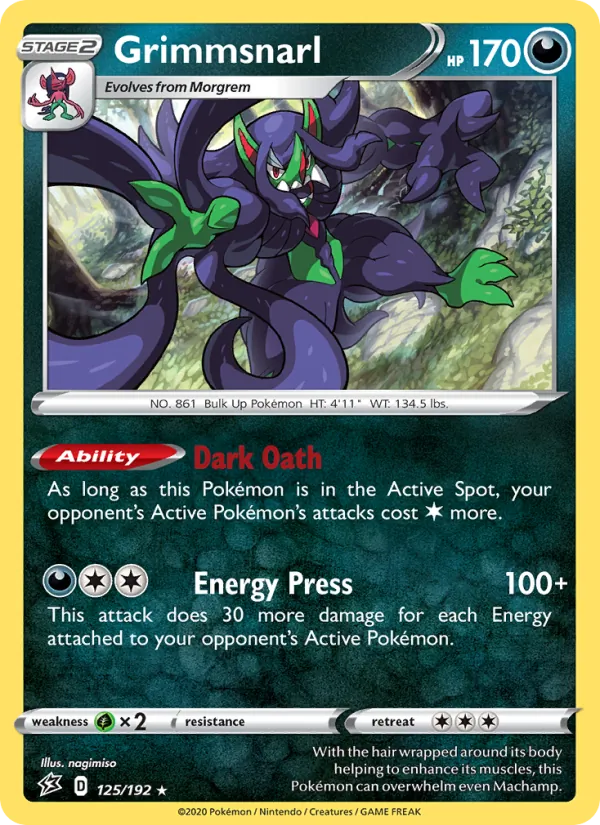 Grimmsnarl, holofoil (swsh2-125_h)