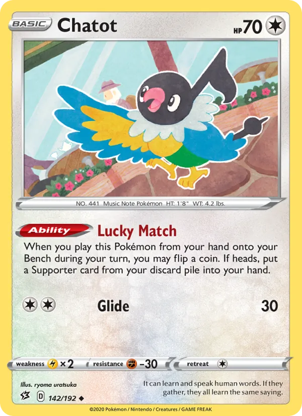 Chatot, normal (swsh2-142)
