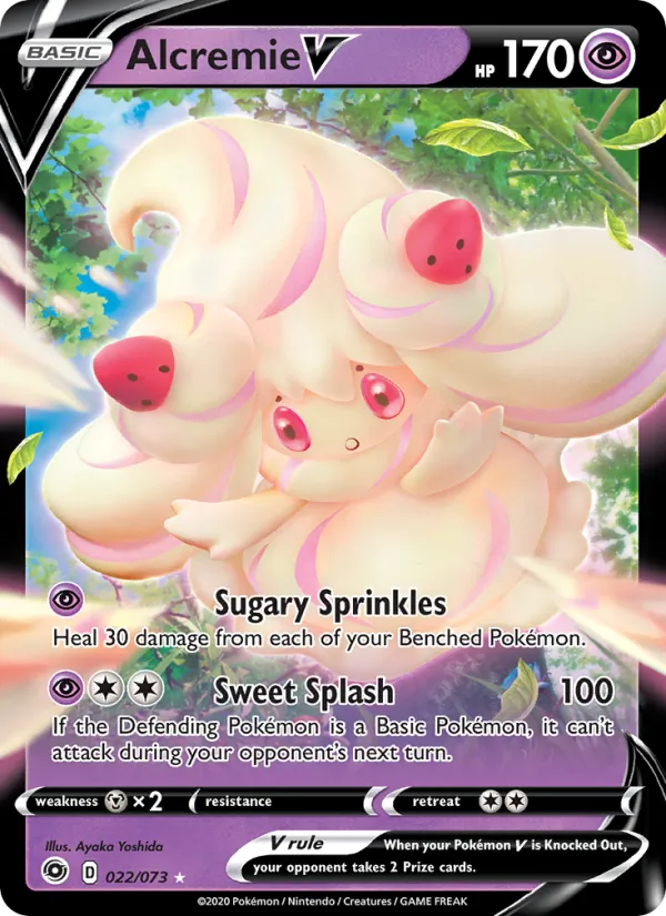 Alcremie V, holofoil (swsh3.5-22_h)