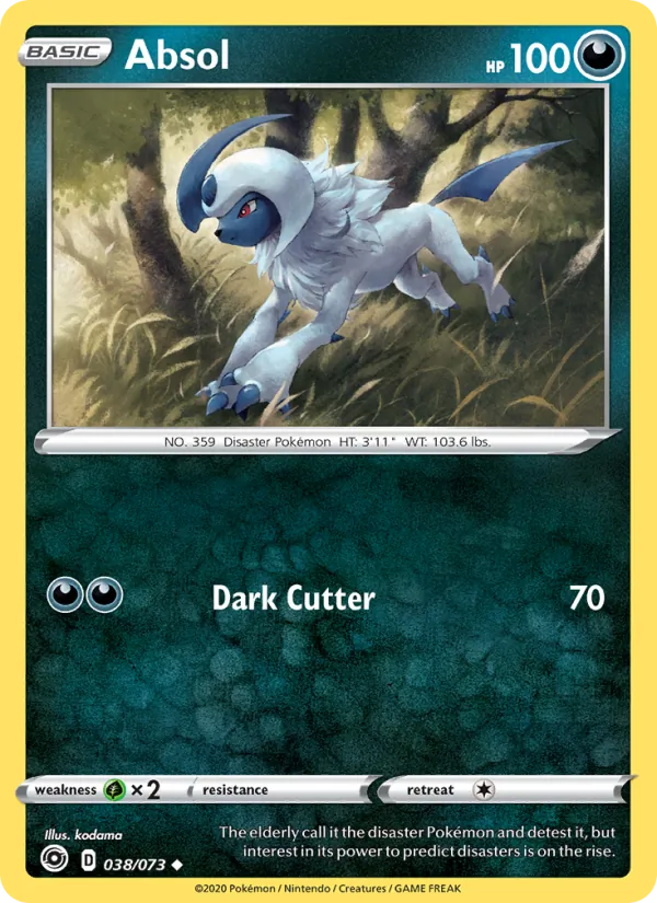 Absol, normal (swsh3.5-38)