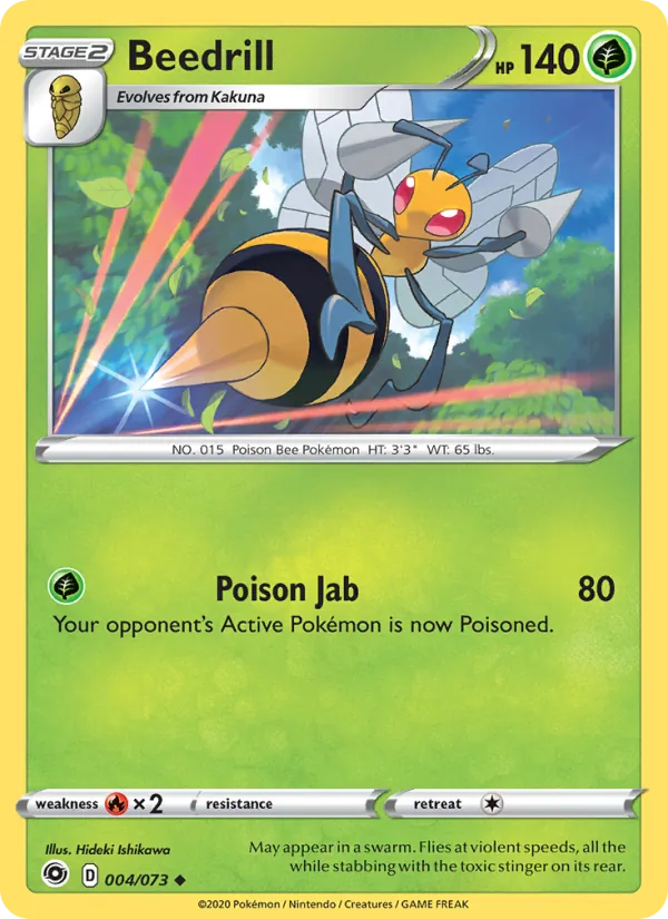 Beedrill, normal (swsh3.5-4)