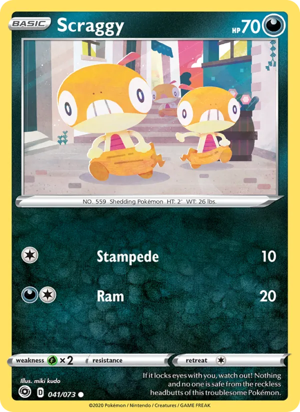 Scraggy, normal (swsh3.5-41)