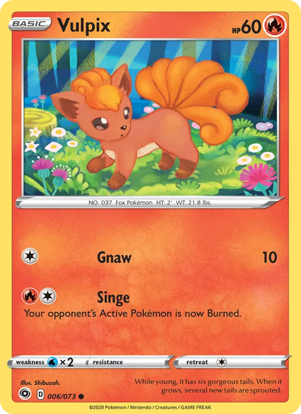 Vulpix, normal (swsh3.5-6)