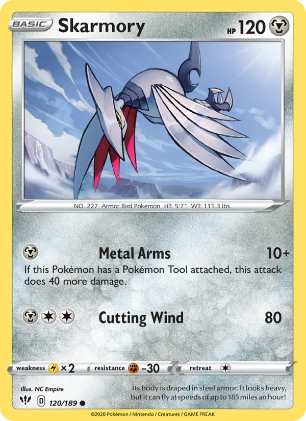 Skarmory, normal (swsh3-120)