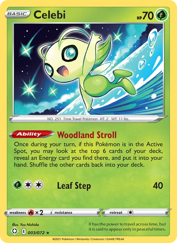 Celebi, normal (swsh4.5-3)