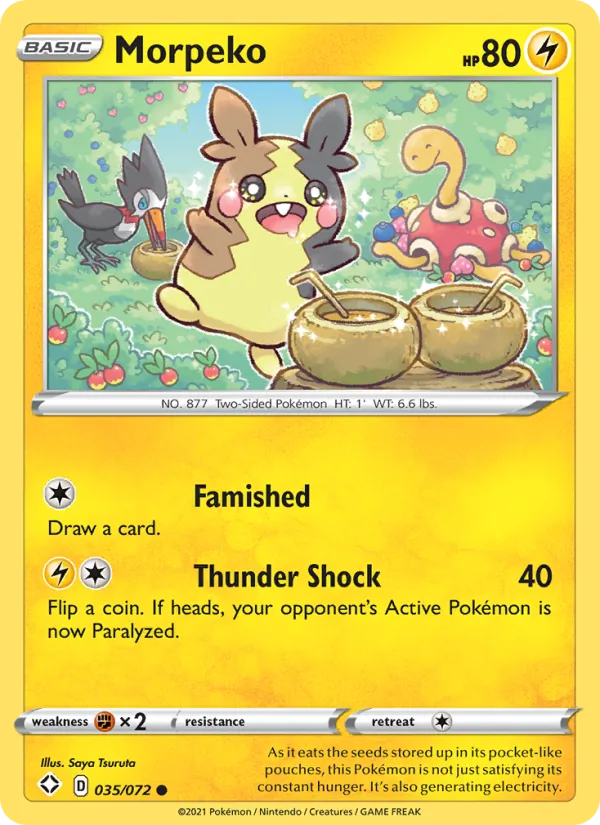Morpeko, normal (swsh4.5-35)