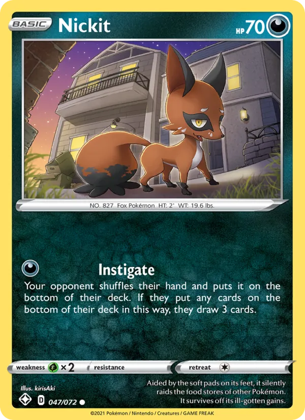 Nickit, normal (swsh4.5-47)