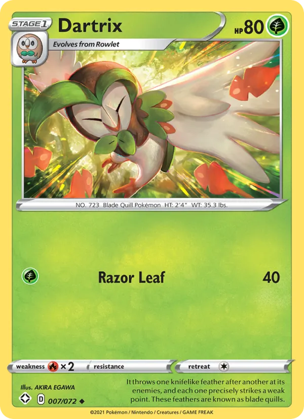 Dartrix, normal (swsh4.5-7)