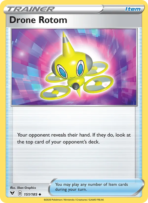Drone Rotom, normal (swsh4-151)