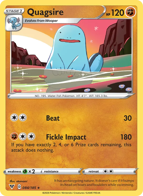 Quagsire, normal (swsh4-84)