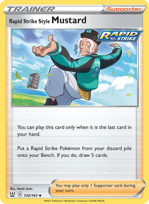 Rapid Strike Style Mustard, normal (swsh5-132)