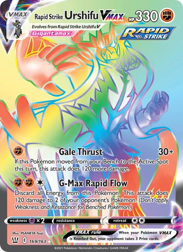 Rapid Strike Urshifu VMAX, holofoil (swsh5-169_h)