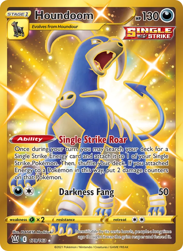 Houndoom, holofoil (swsh5-179_h)