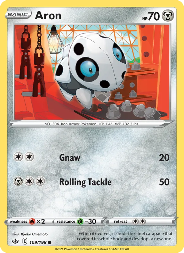 Aron, normal (swsh6-109)