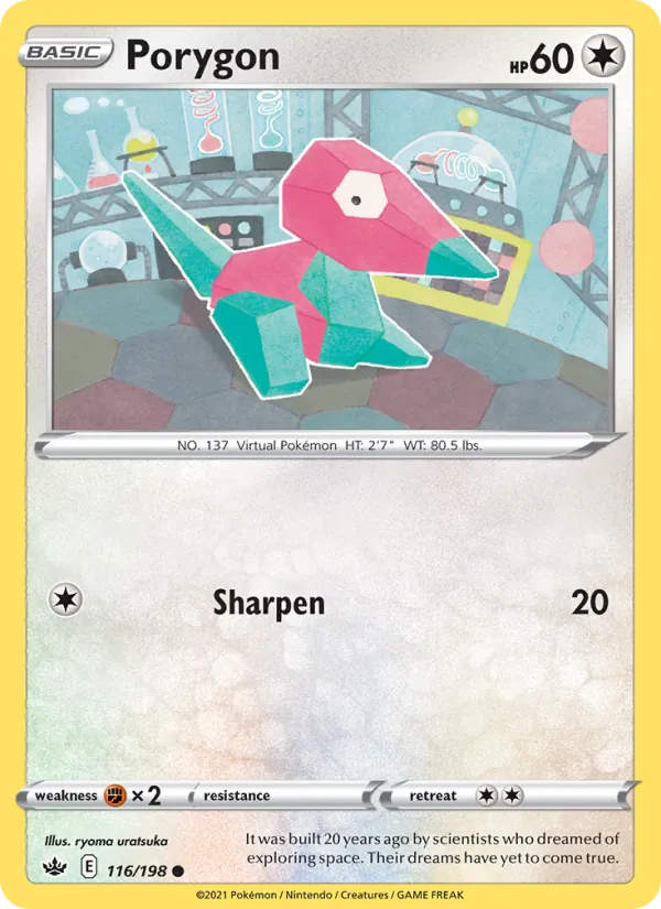 Porygon, normal (swsh6-116)