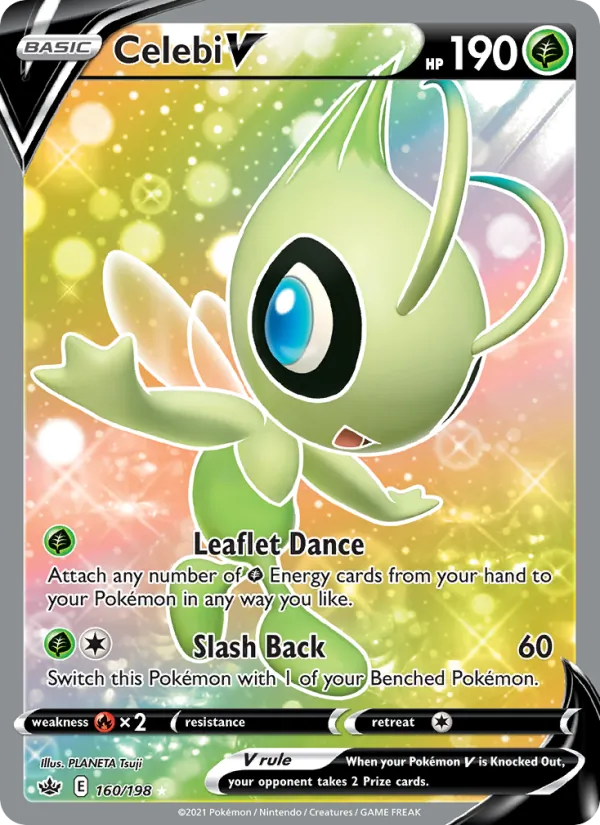Celebi V, holofoil (swsh6-160_h)