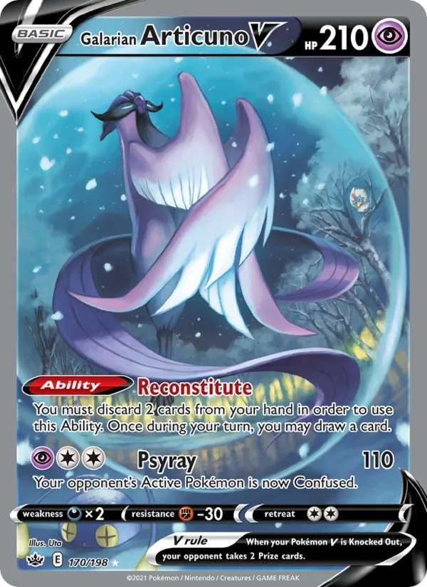 Galarian Articuno V, holofoil (swsh6-170_h)
