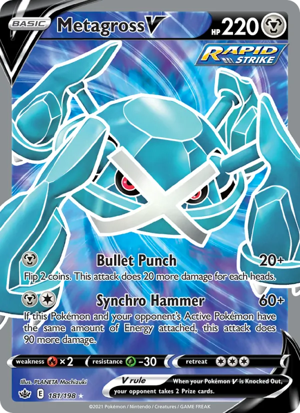 Metagross V, holofoil (swsh6-181_h)
