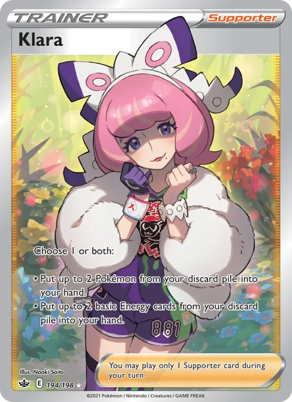Klara, holofoil (swsh6-194_h)