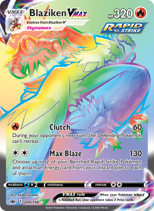 Blaziken VMAX, holofoil (swsh6-200_h)