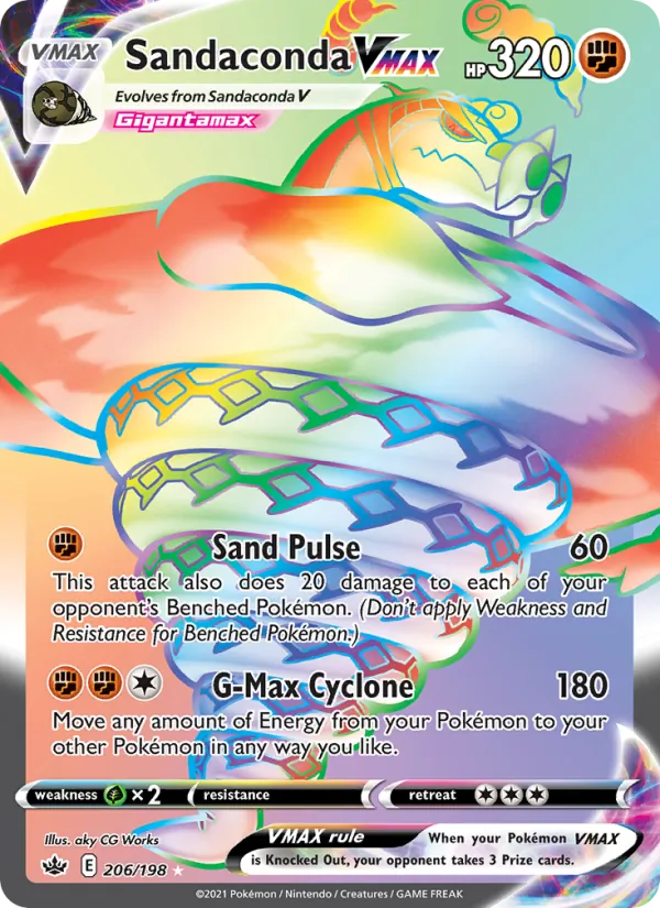 Sandaconda VMAX, holofoil (swsh6-206_h)