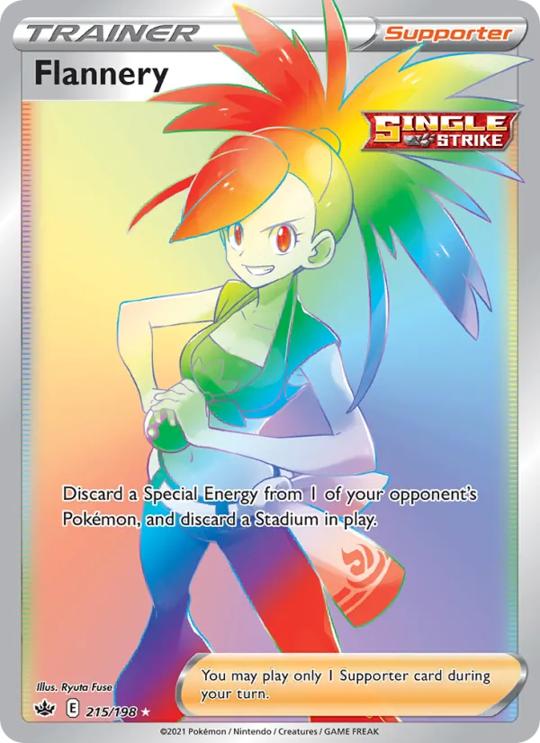Flannery, holofoil (swsh6-215_h)