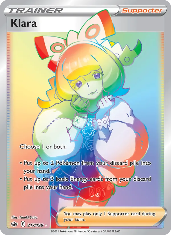 Klara, holofoil (swsh6-217_h)