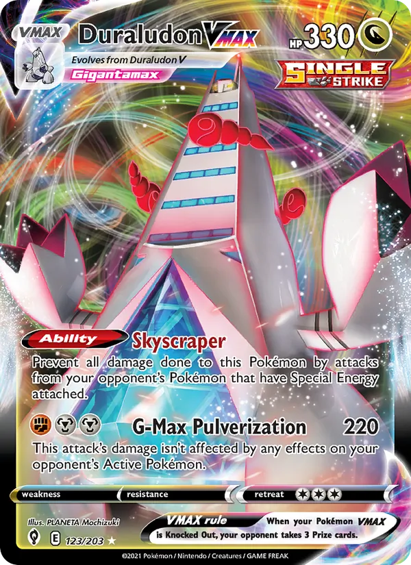 Duraludon VMAX, holofoil (swsh7-123_h)