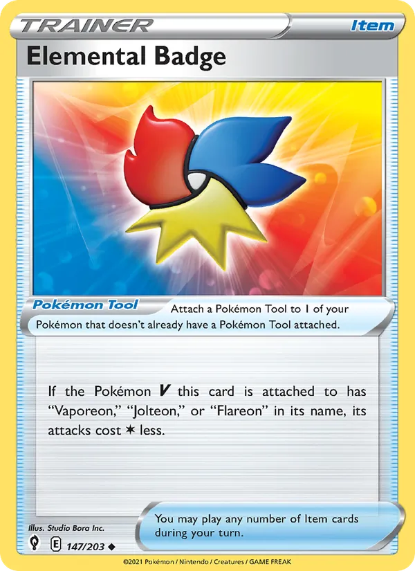 Elemental Badge, normal (swsh7-147)