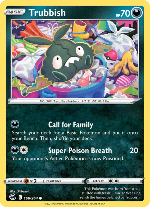Trubbish, normal (swsh8-168)