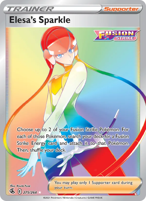 Elesa's Sparkle, holofoil (swsh8-275_h)