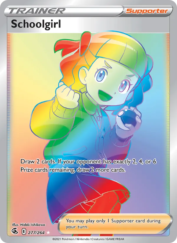 Schoolgirl, holofoil (swsh8-277_h)