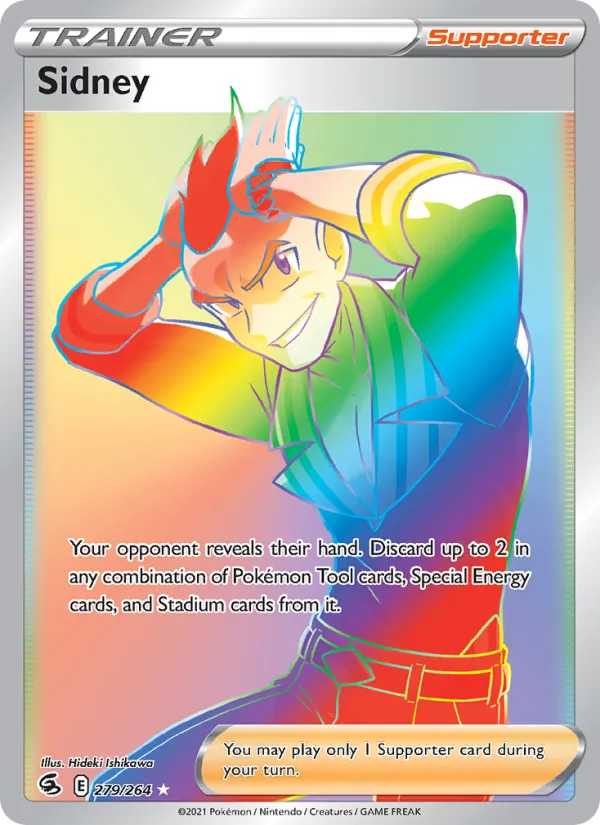Sidney, holofoil (swsh8-279_h)