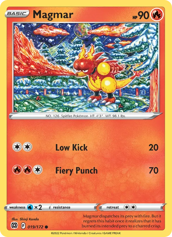 Magmar, normal (swsh9-019)
