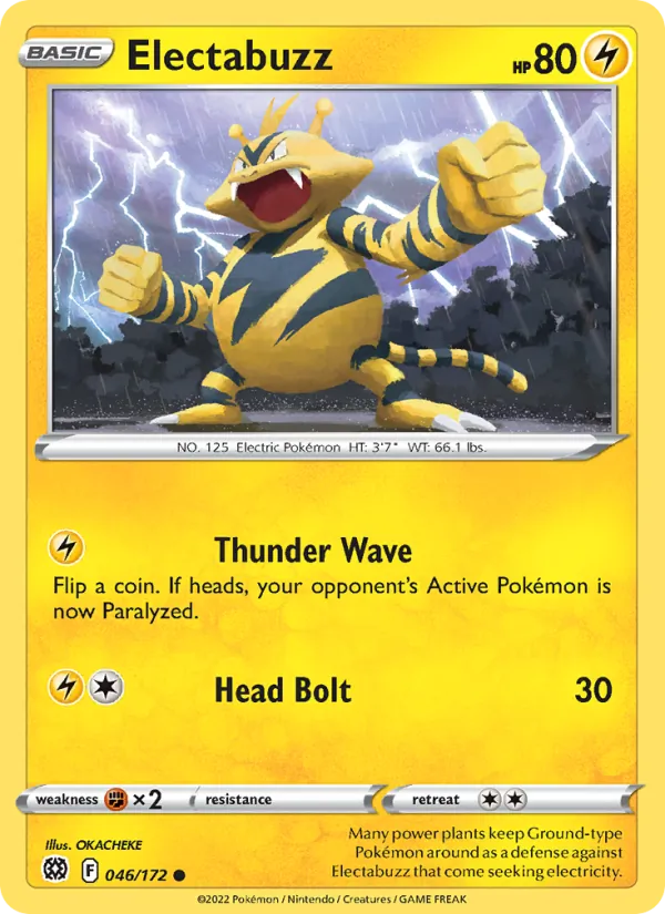 Electabuzz, normal (swsh9-046)