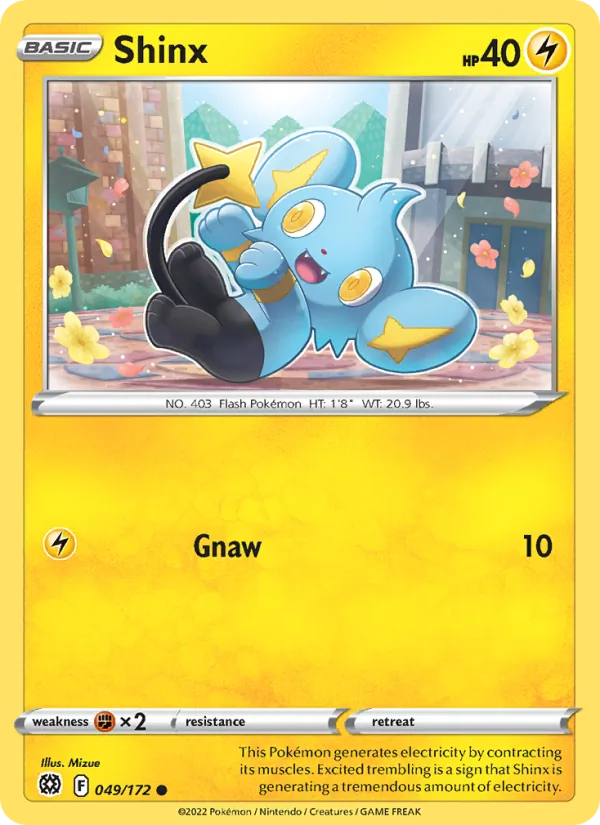 Shinx, normal (swsh9-049)