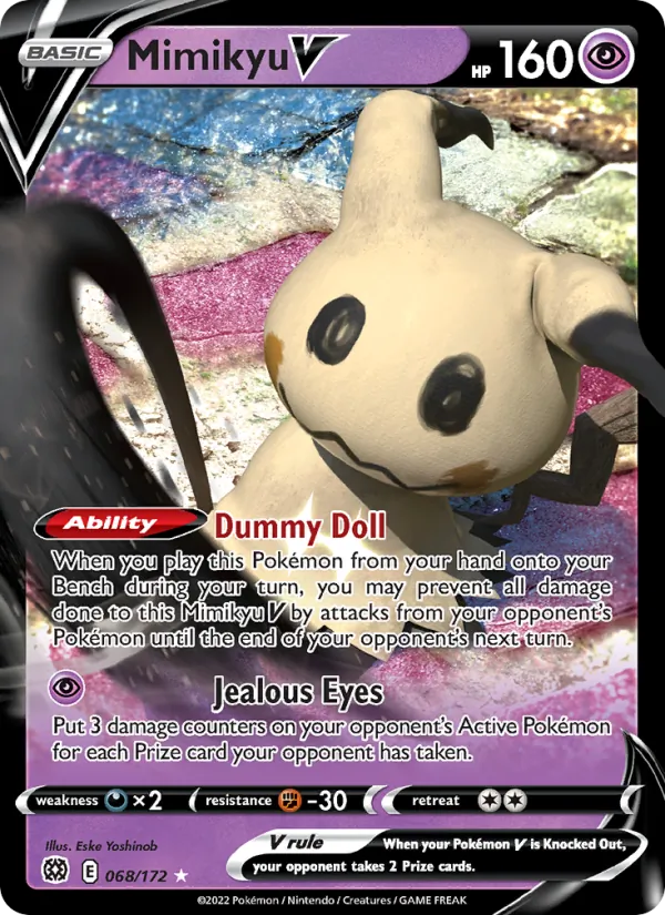 Mimikyu V, holofoil (swsh9-068_h)