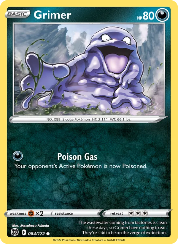 Grimer, normal (swsh9-084)