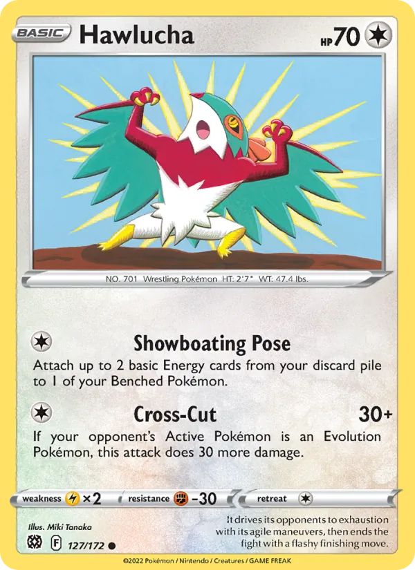 Hawlucha, normal (swsh9-127)