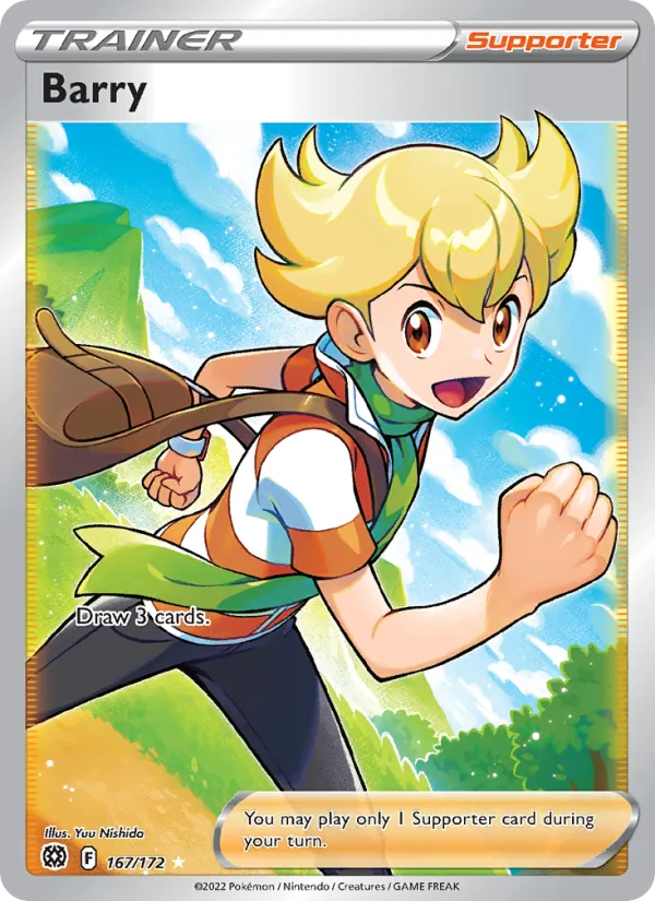Barry, holofoil (swsh9-167_h)