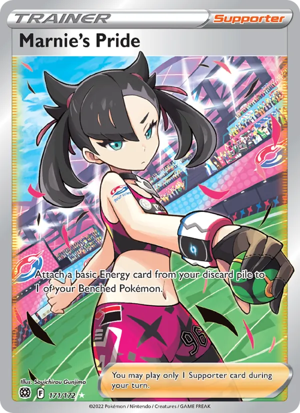 Marnie's Pride, holofoil (swsh9-171_h)